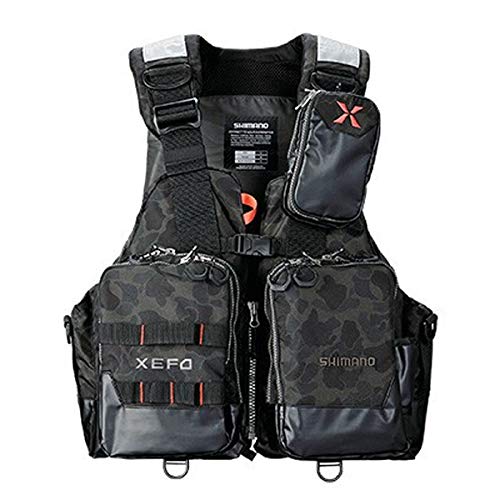 Amazon | シマノ(SHIMANO) XEFO・アクトゲームベスト ブラックダック