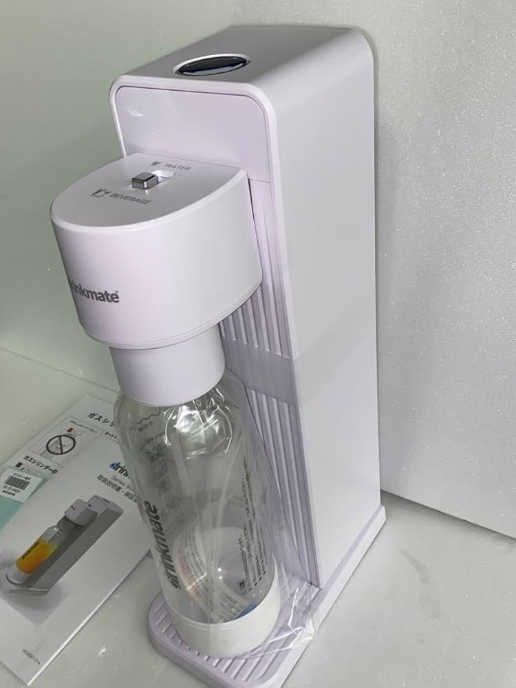 ドリンクメイト DRM1019 シリーズ602 ホワイト 炭酸水メーカー 【公式