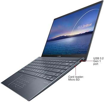 Amazon.com: ASUS ZenBook 14 Ultra-Slim Laptop 14” Full HD NanoEdge