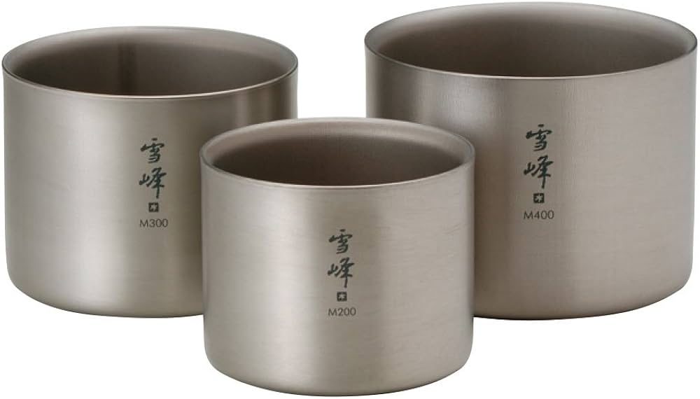 Amazon | スノーピーク(snow peak) スタッキングマグ 雪峰 Mセット TW
