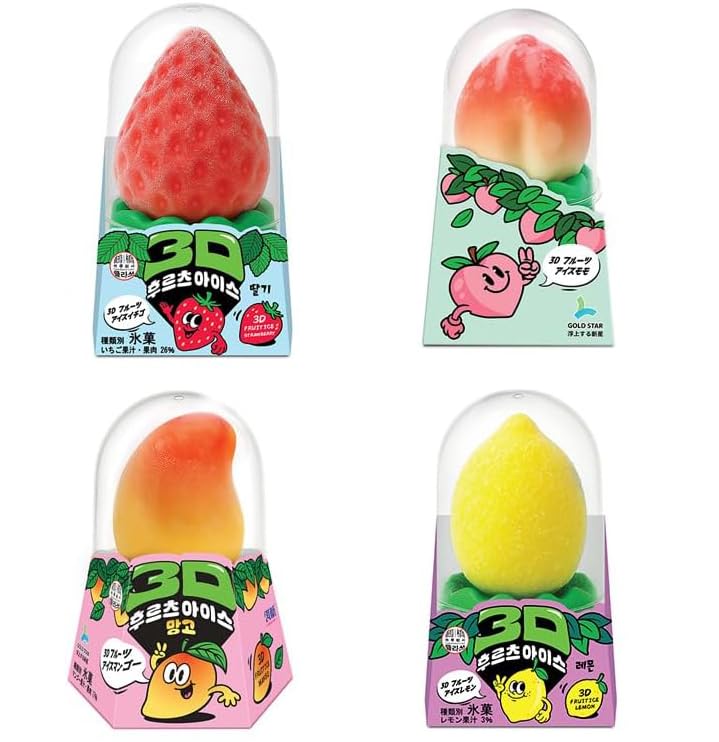 Amazon.co.jp: SNSで人気 世界各国でバズった 3Dフルーツアイス 食べ