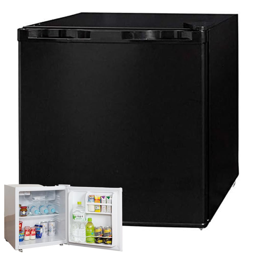 Amazon | iimono117 小型冷蔵庫 46L 両開き 製氷室付き 1ドア 右開き