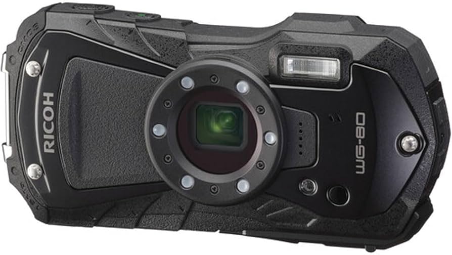 Amazon.com : Ricoh WG-80 Waterproof Digital Camera, 2.7