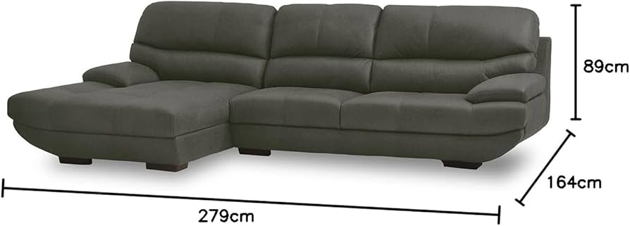 Amazon.co.jp: 【開梱設置便】 レザーテックス(Leathertex) ソファ