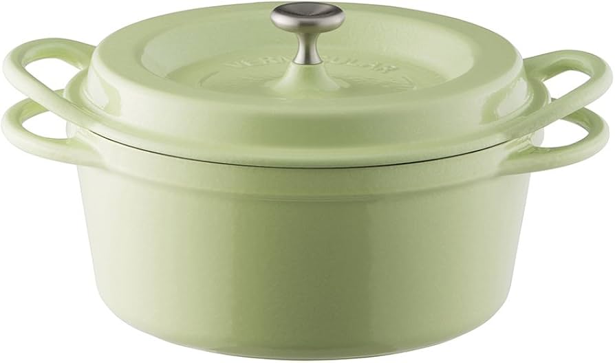 Amazon｜バーミキュラ 鋳物ホーロー鍋 18cm パールグリーン 無水調理