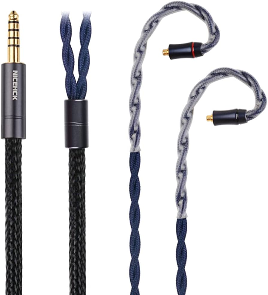 Amazon | NICEHCK DragonScale龍鱗 イヤホンリケーブル 7N単結晶銅OCC
