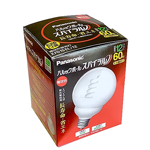 パナソニック パルックボールスパイラル EFG15EL/12 (電球・蛍光灯