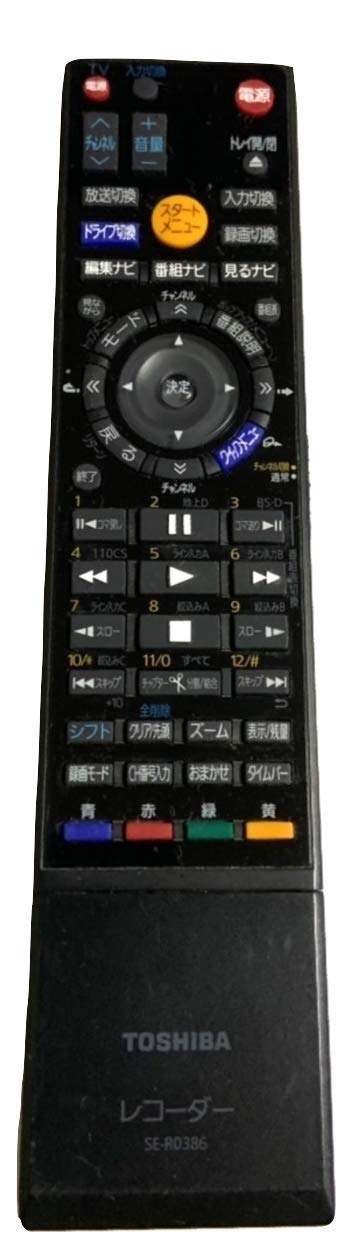 Amazon.co.jp: 東芝(TOSHIBA) 東芝 ブルーレイレコーダー用リモコン SE