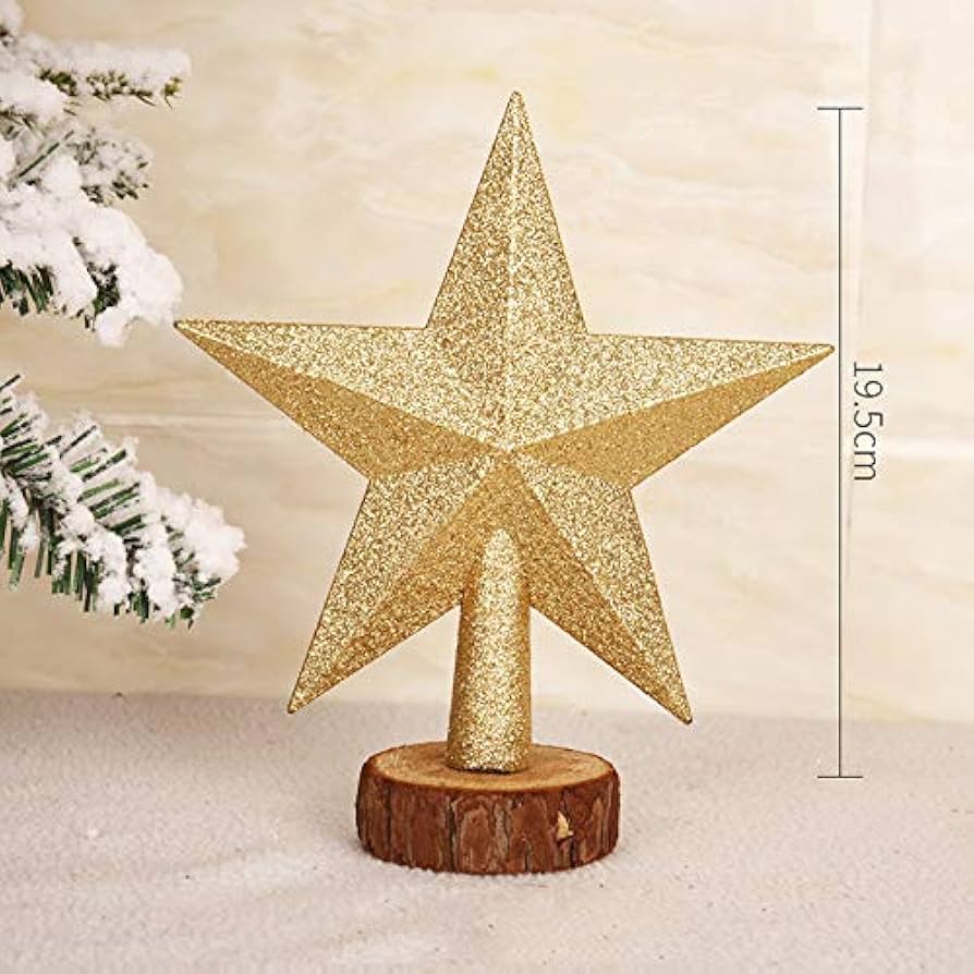 Amazon.co.jp: HUJK クリスマスツリー トップ スター クリスマスツリー