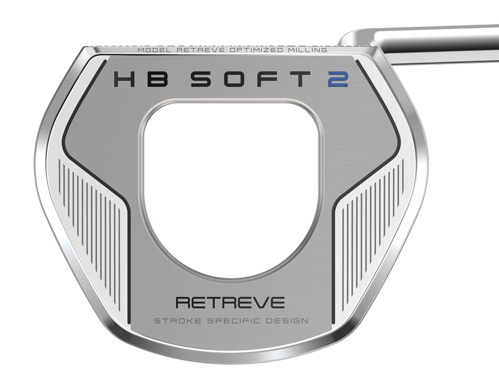 Amazon.co.jp: Cleveland Golf Retreve HB Soft 2パター、シルバー、34