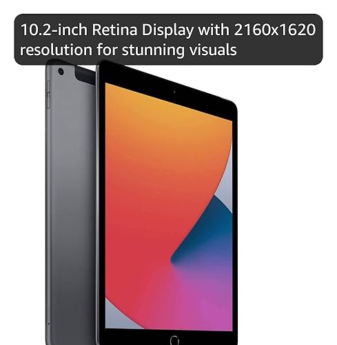 Amazon.com : Apple 2020 iPad 8th Generation (10.2-inch, Wi-Fi +