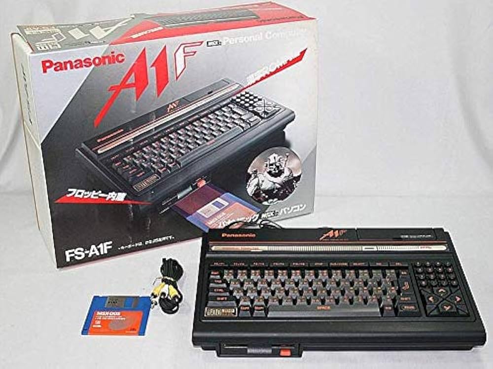 Amazon.co.jp: MSX 本体 Panasonic FS-A1F (MSX2) : パソコン・周辺機器