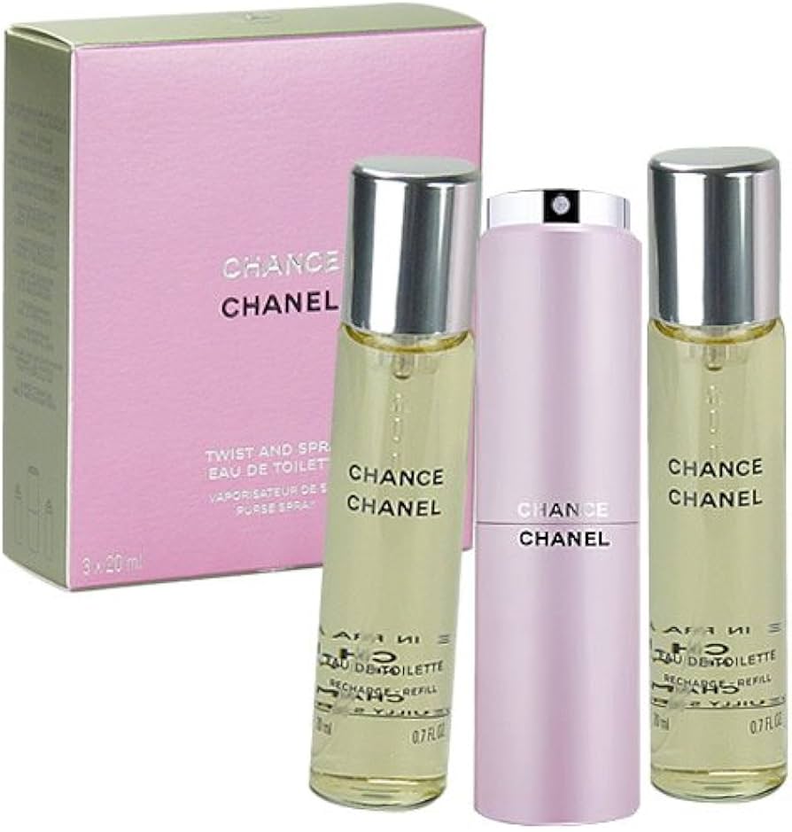 Amazon | シャネル チャンス ツイスト&スプレー EDT 20ml×3 [並行輸入
