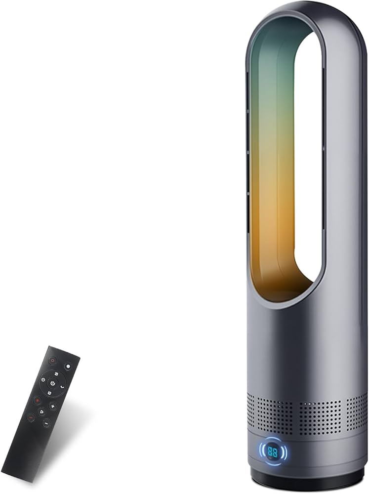 Amazon | [Goswave] 【2025年新型冷暖兼用・羽根なし】扇風機 タワー