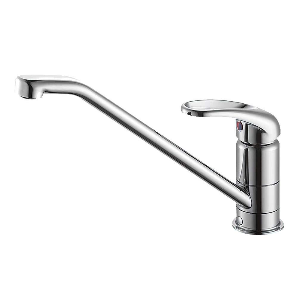 Amazon | SANEI(サンエイ) シングル ワンホール混合栓 キッチン用 上面