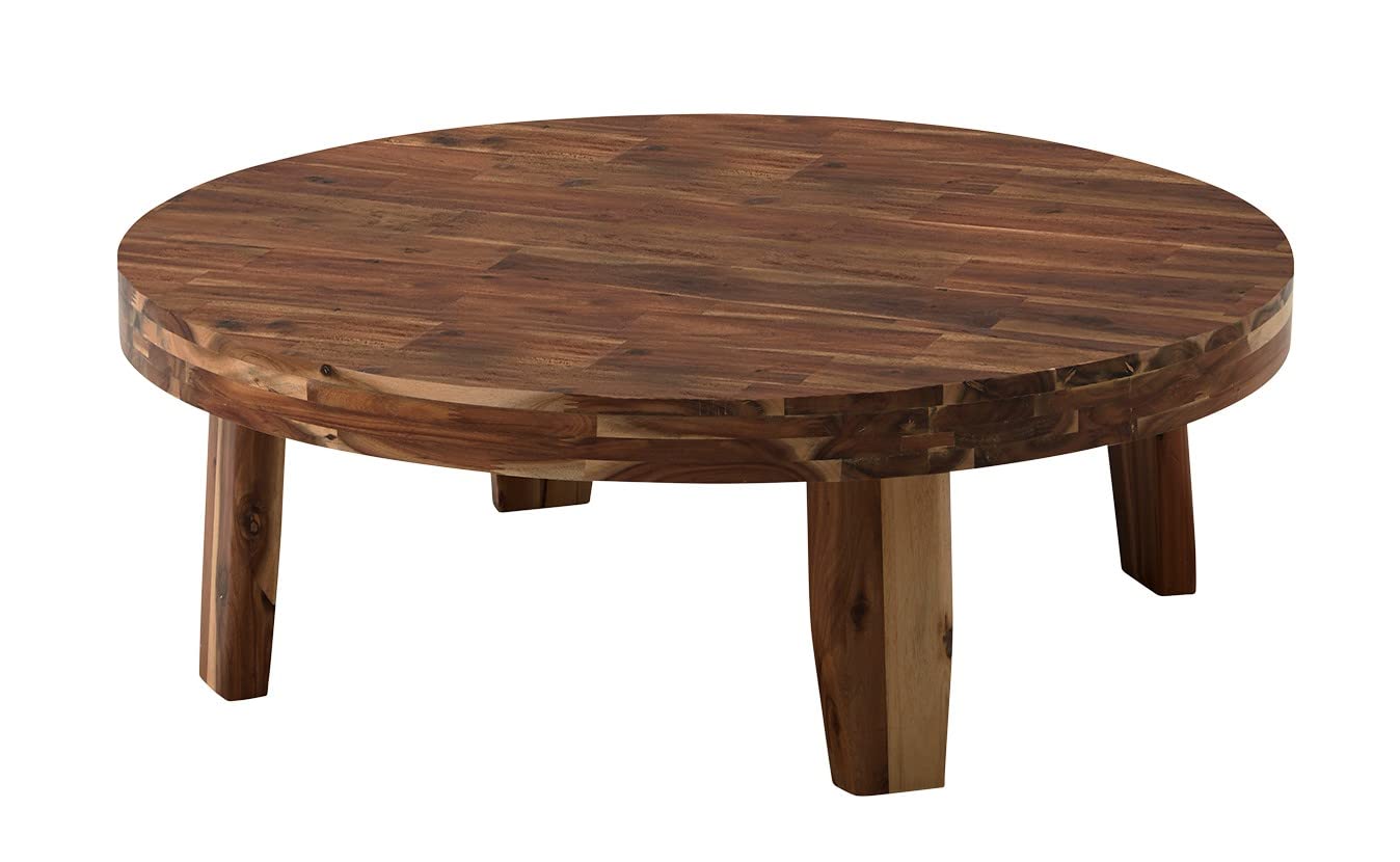 Amazon.co.jp: 円卓 ローテーブル ちゃぶ台 センターテーブル リビング