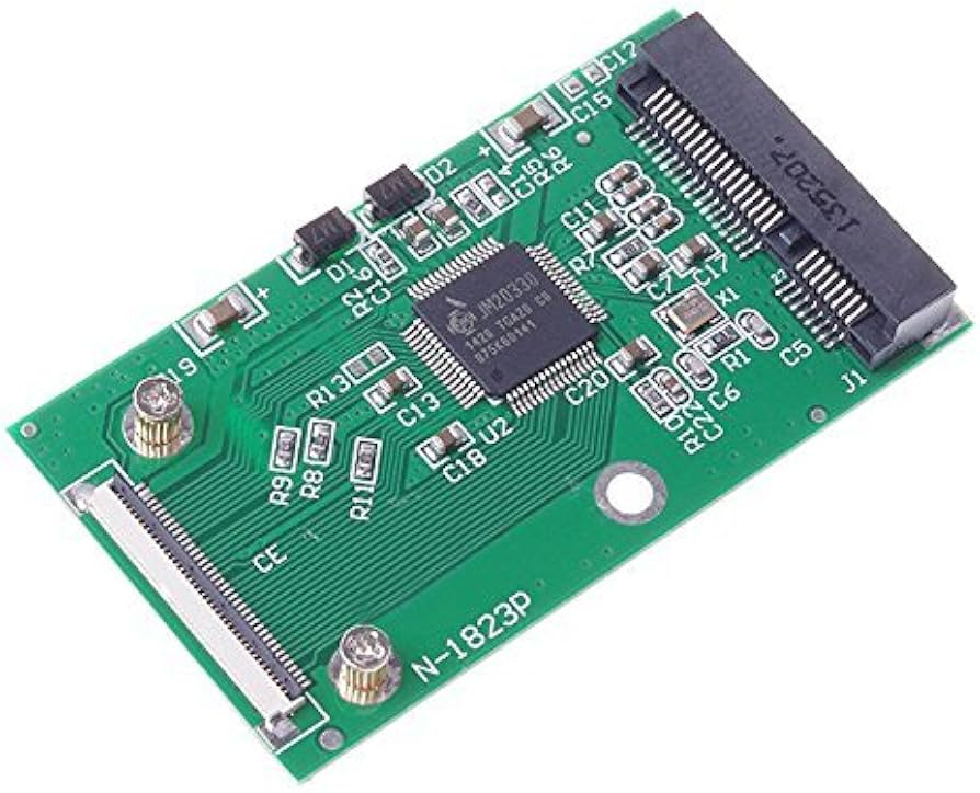Amazon.co.jp: mSATA(PCI-E) SSD→ZIF/CE 変換 アダプター : パソコン