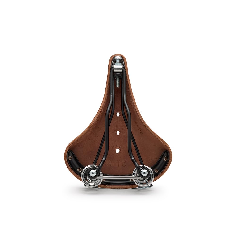 Amazon | BROOKS レザーサドル スプリングつきモデルB66のシングル