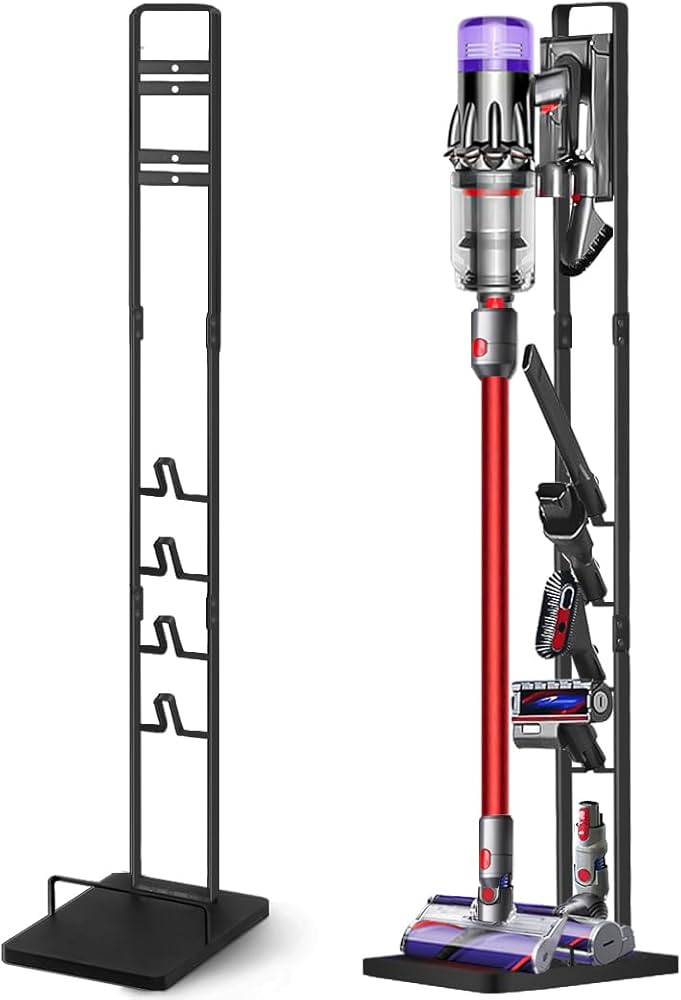 Haturi Vacuum Stand for Dyson V15 V12 V11 V10 V8 V7 V6, Metal