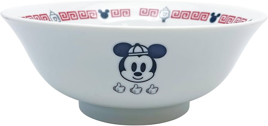 Amazon.co.jp: サンアート ディズニー ミッキーマウス ラーメン鉢 中華
