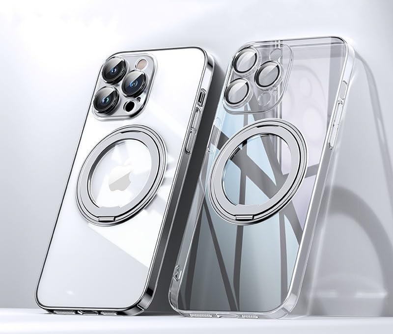 Amazon.co.jp: Hoyoiun iPhone14promax ケース MagSafe対応 クリア 多