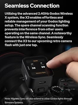 Amazon.com : Godox X3 Trigger for 𝗦𝗼𝗻𝘆 【 Godox Trigger for