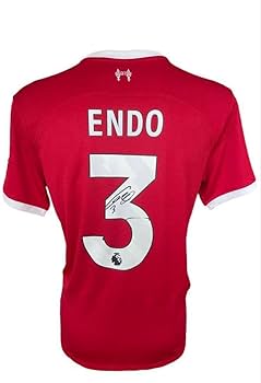 Amazon.co.jp: リヴァプール 遠藤航 サイン ユニフォーム 正規 証明書