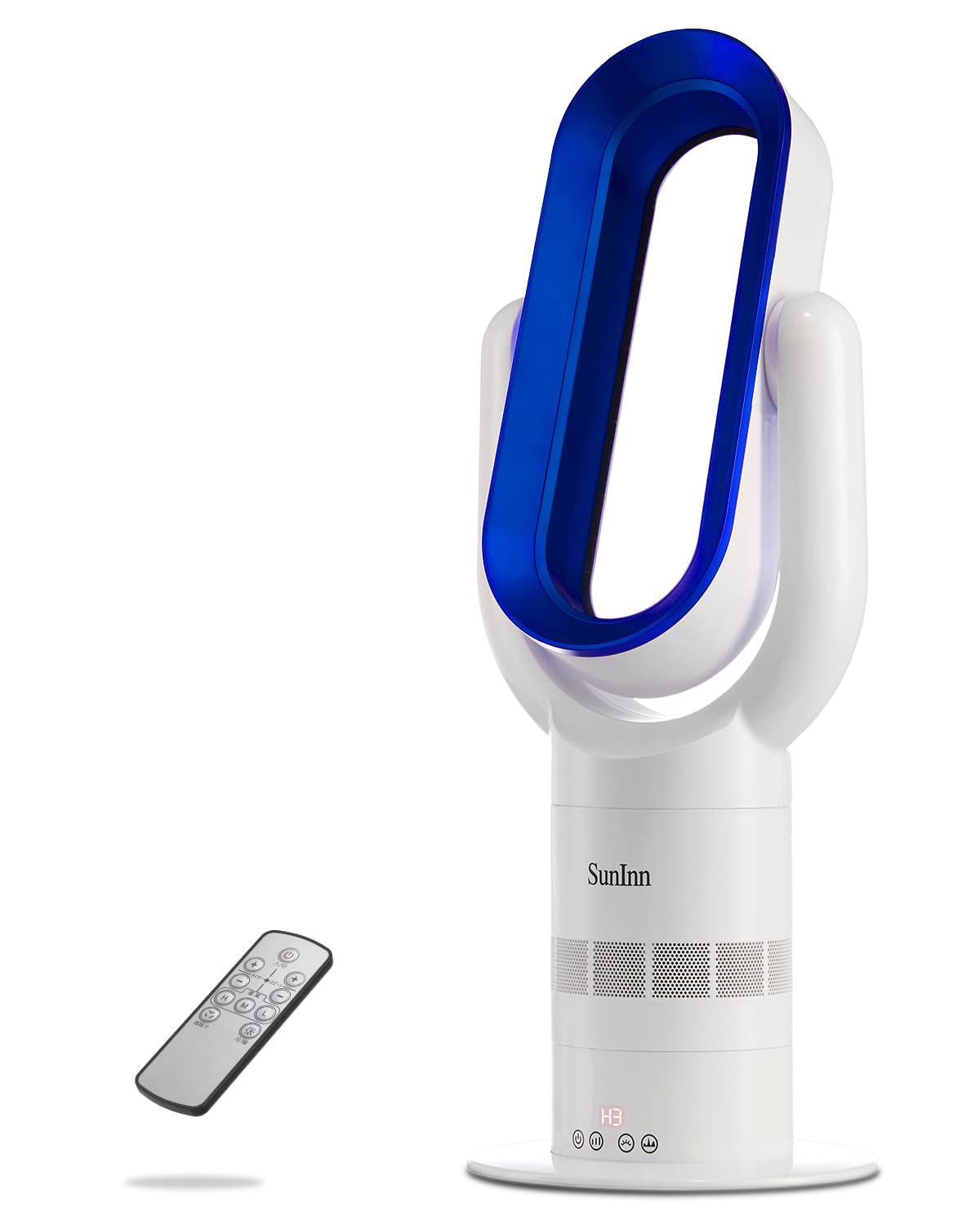 Amazon | SunInn セラミックヒーター 冷暖両用 ファンヒーター 2秒速暖