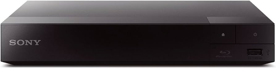 Amazon.com: Sony BDP-S3700 Streaming Blu-Ray Disc Player with Wi