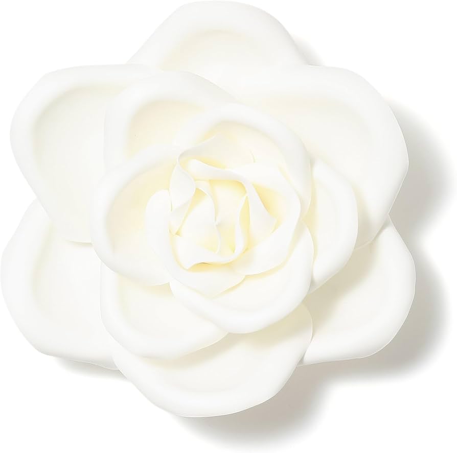 Amazon｜Francfranc フランフラン ウォールフラワー ローズ L ホワイト