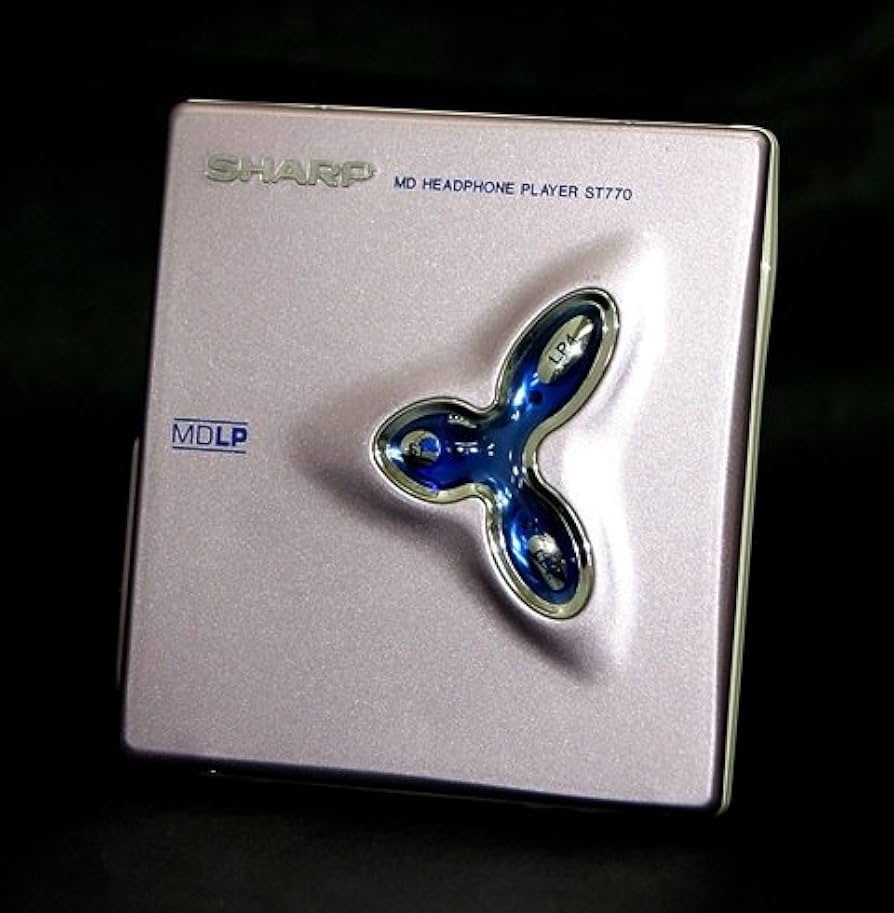 Amazon | SHARP シャープ MD-ST770-P ピンク ポータブルMDプレーヤー