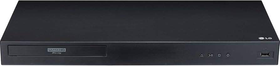 Amazon.com: LG UBK80 4K Ultra-HD Blu-ray Player with HDR