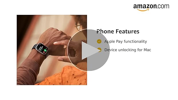 Amazon.com: Apple Watch Series 8 [GPS, 45mm] - Midnight Aluminum