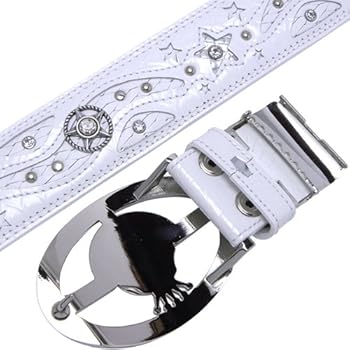 Amazon | （ベルトファクトリー） 本革ベルト ゴルフベルト マーカー付