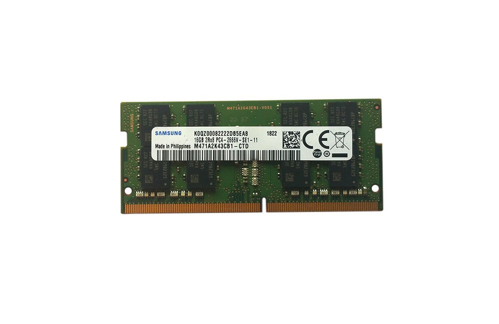 RAM, Samsung, 16 GB, DDR4, PC4-21300, 2666 MHz, 260 PIN SODIMM