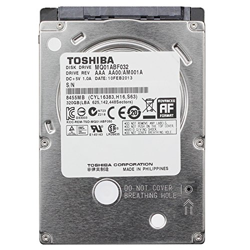 Amazon | 東芝 2.5インチ HDD (SATA 6Gb/s / 320GB / 5400rpm / 8MB