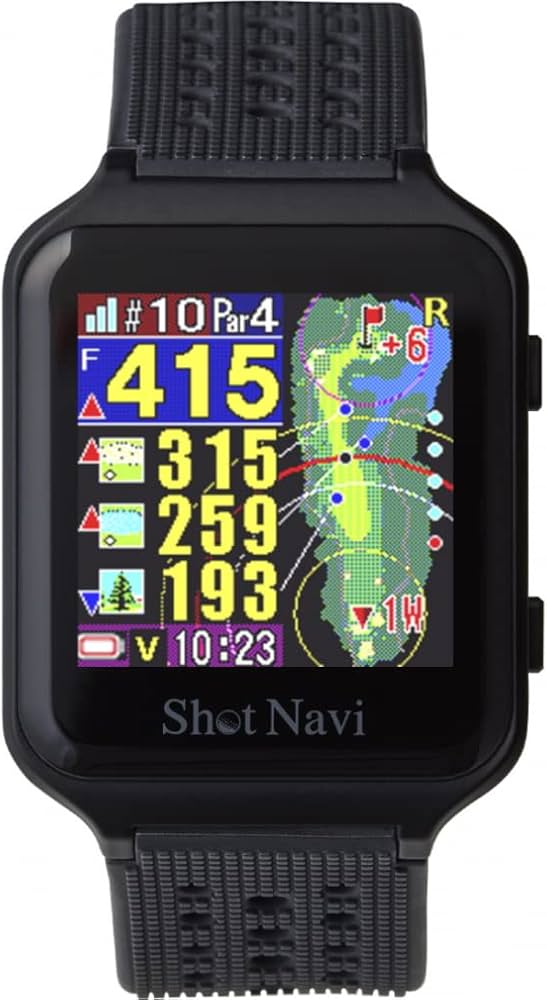 Amazon | Shot Navi AIR(ショットナビ) ブラック タッチパネル 驚愕の