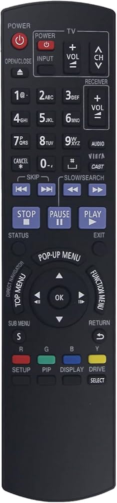 Amazon | N2QAYB000508 リモコン 交換用 パナソニック DVD Blu-Ray BD