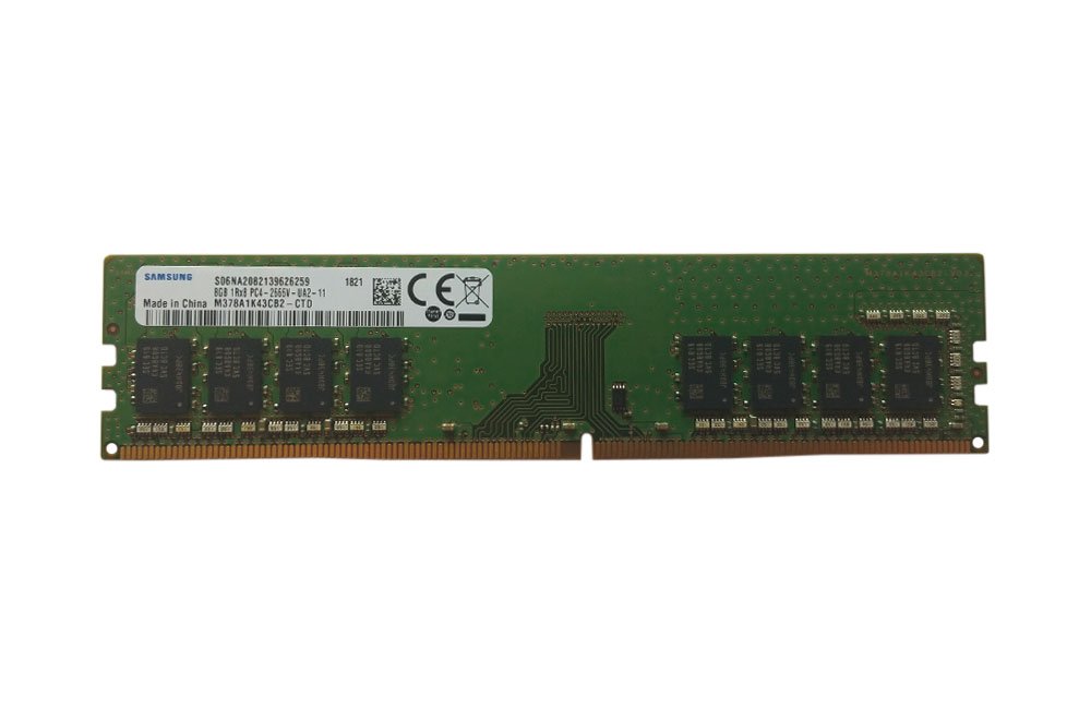 Samsung 8GB DDR4 PC4-21300, 2666MHZ, 288 PIN DIMM, 1.2V, CL 19
