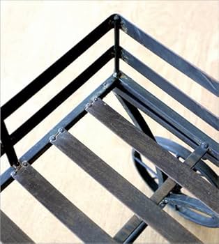 Amazon.co.jp: カート アイアン アンティーク おしゃれ ガーデンカート