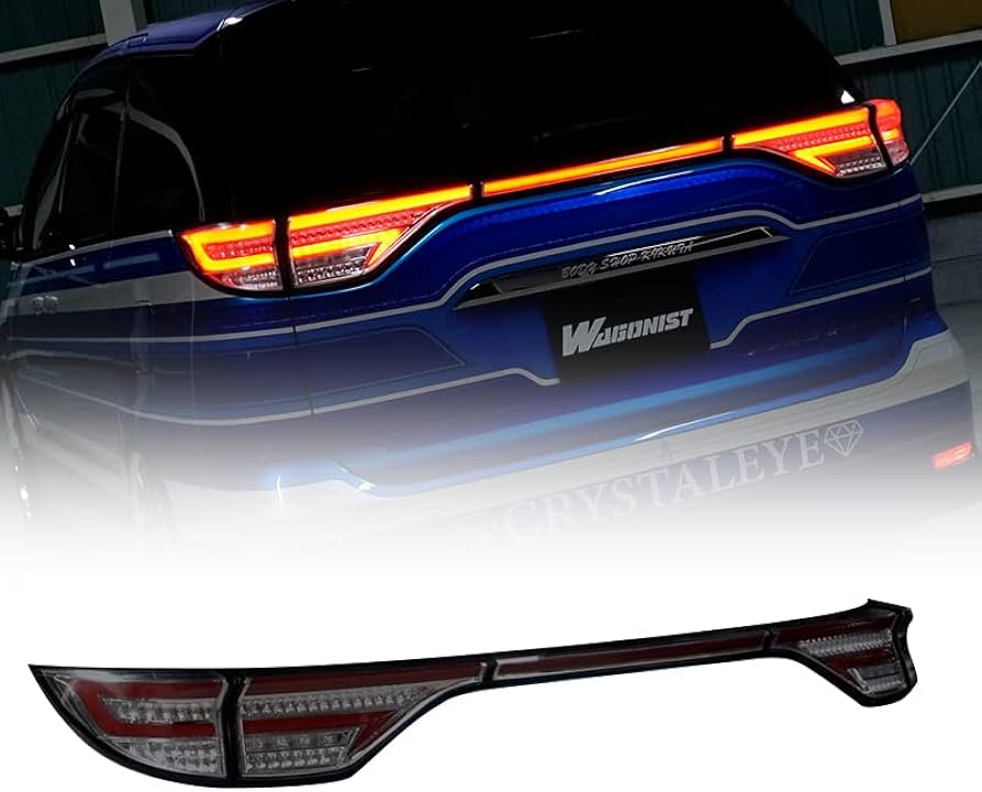 Amazon | クリスタルアイ ファイバーLEDテールランプ 50系/20系