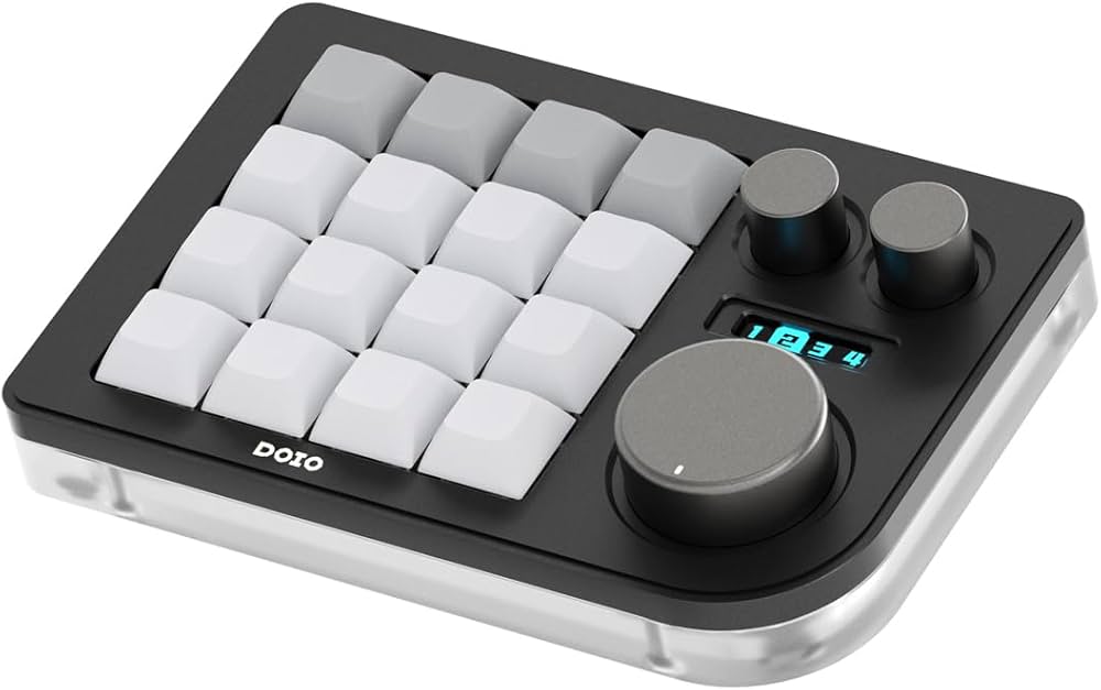 Amazon | KEEBMONKEY メガロドン トリプルノブ マクロパッド