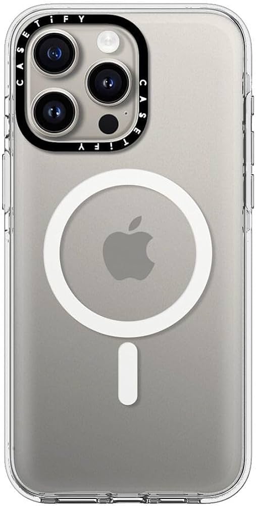 Amazon.co.jp: CASETiFY クリア MagSafe対応 iPhone 15 Pro Max ケース
