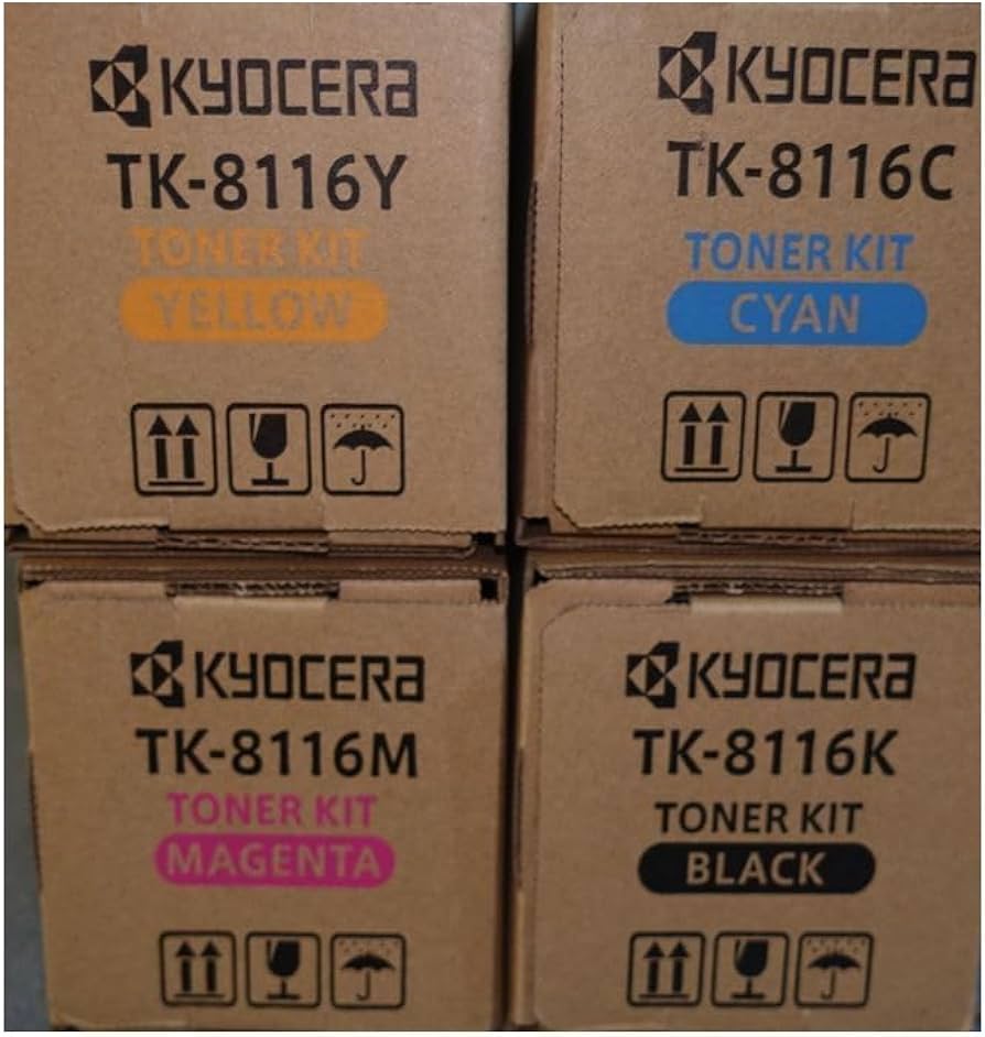 Amazon.co.jp: 4色セット KYOCERA 京セラ 純正トナーカートリッジ TK