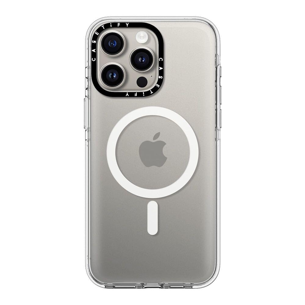 Amazon.co.jp: CASETiFY クリア MagSafe対応 iPhone 15 Pro Max ケース
