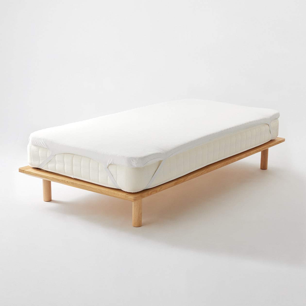 Amazon.co.jp: 無印良品 ポリエステルわたトッパー やわらかめ ダブル