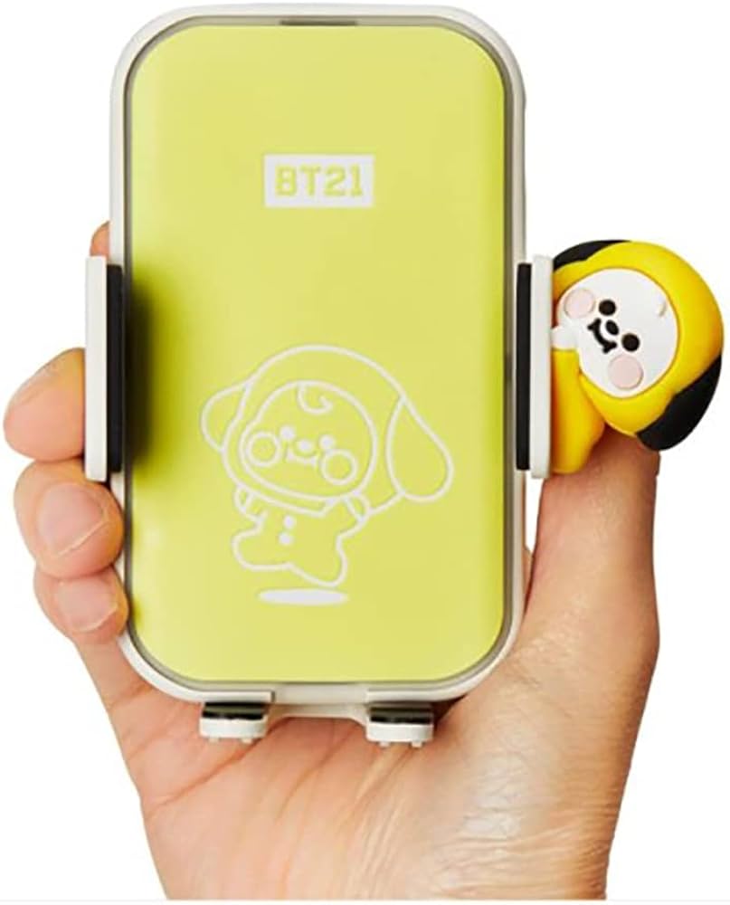 Amazon.co.jp: 公式 BT21 車 ワイヤレス 高速 充電器 Car Charger