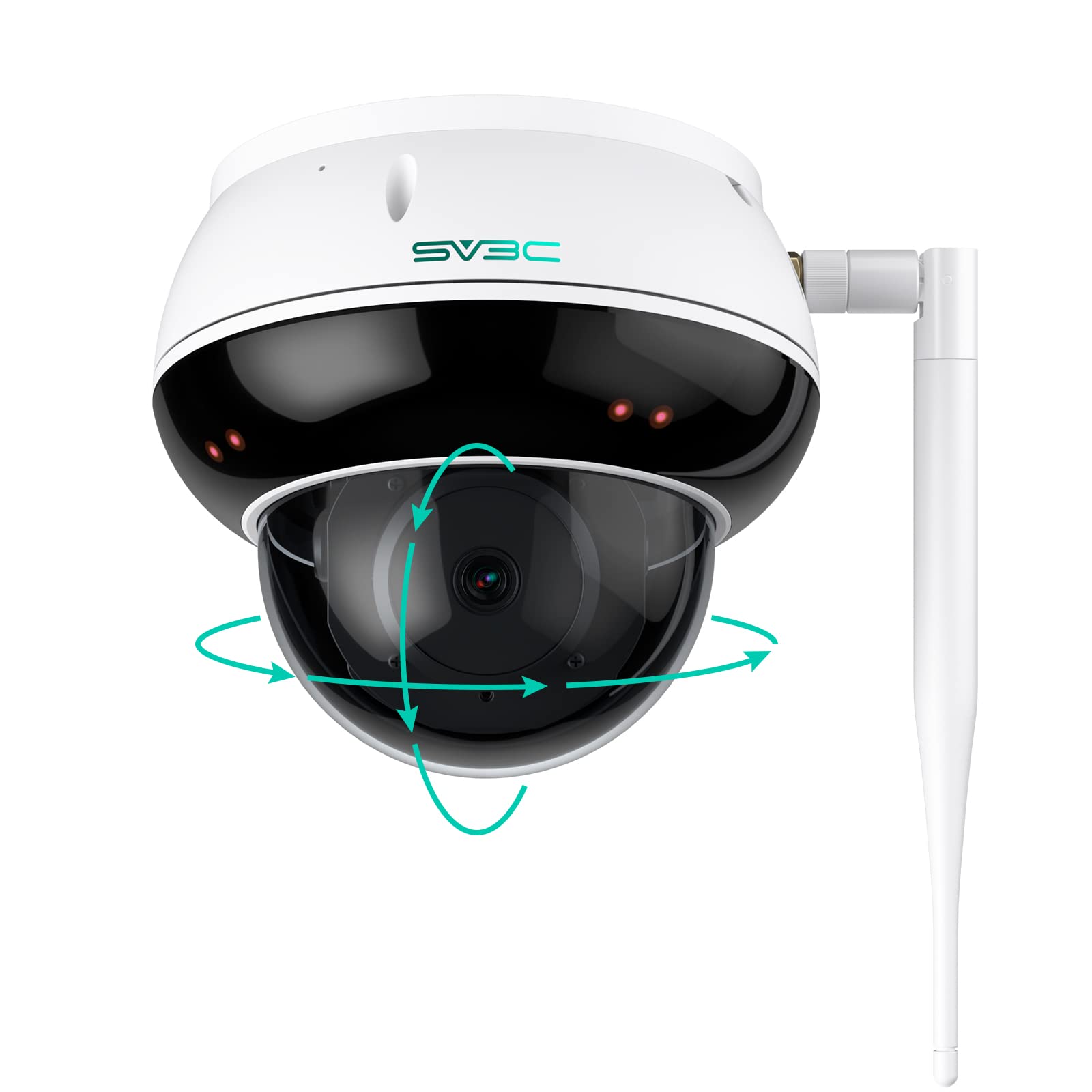 Amazon.com : SV3C 4K PTZ WiFi Wireless Dome Camera Outdoor