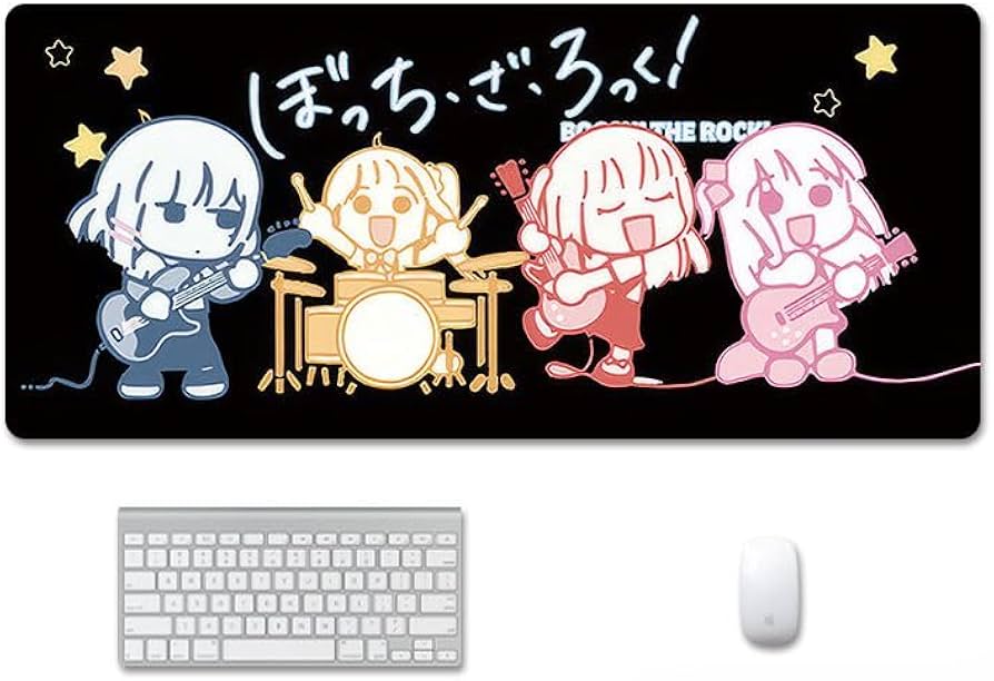 Amazon.co.jp: ぼっちざろっく ゲーミング マウスパッド 超大型