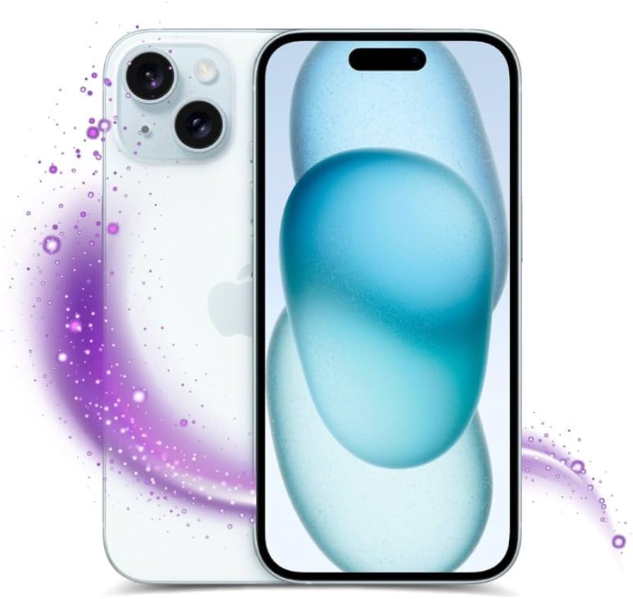 Apple iPhone 15, 128GB, Blue - Unlocked (Renewed Premium) : Amazon
